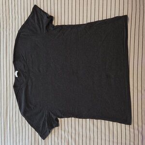 Asket t shirt sz large short dark grey